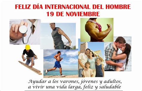 19 de noviembre día internacional del hombre
